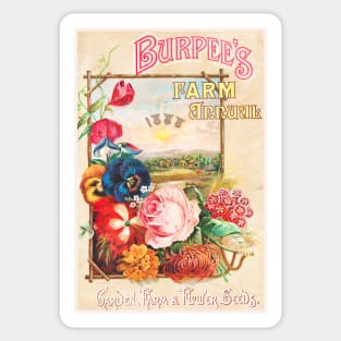 Burpee's Farm Catalogue, 1888 Sticker